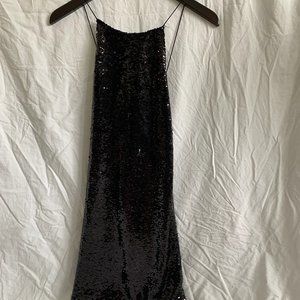 🤩 5x$20 UO Sequin Low Back Cross-Strap Dress